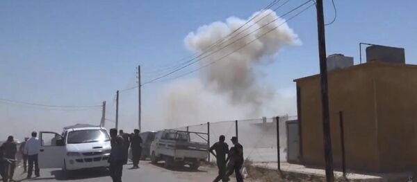 Menbiç'te patlama - Sputnik Türkiye