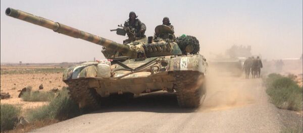 Suriye ordusu, Dera’da Ürdün sınırında - Sputnik Türkiye