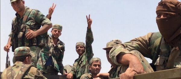 Suriye ordusu, Dera’da - Sputnik Türkiye