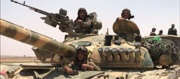 Suriye ordusu, Dera’da Ürdün sınırında - Sputnik Türkiye