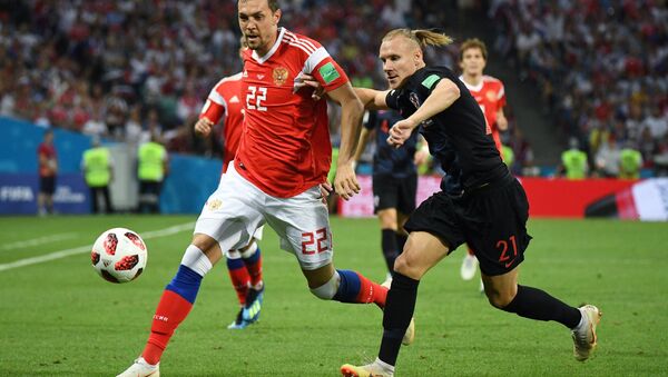 World Cup: Russia vs Croatia quarterfinals match - Sputnik Türkiye