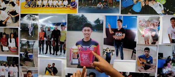 Tayland, mağarada mahsur kalan çocuklar - Sputnik Türkiye