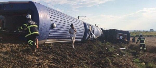 Tekirdağ'da tren kazası - Sputnik Türkiye