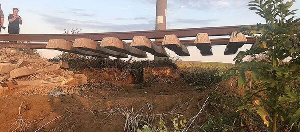 Tekirdağ-Çorlu, tren kazası. - Sputnik Türkiye