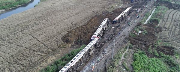 Tekirdağ-Çorlu, tren kazası. - Sputnik Türkiye