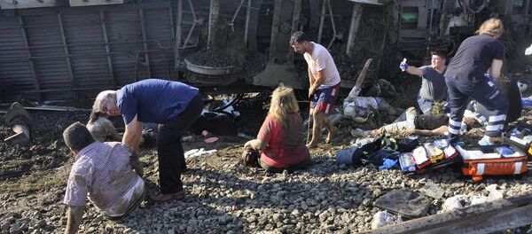 Tekirdağ, tren kazası - Sputnik Türkiye
