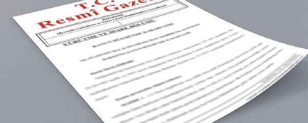 Resmi Gazete - Sputnik Türkiye