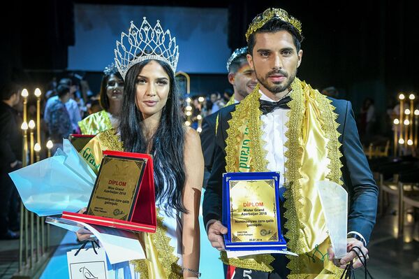 Bakü'deki Miss & Mister Grand Azerbaijan Yarışması - Sputnik Türkiye