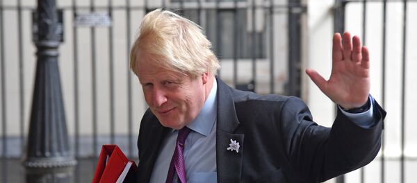 Eski İngiltere Dışişleri Bakanı Boris Johnson - Sputnik Türkiye