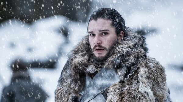 Kit Harington portrays Jon Snow in a scene from the seventh season of HBO's Game of Thrones. - Sputnik Türkiye