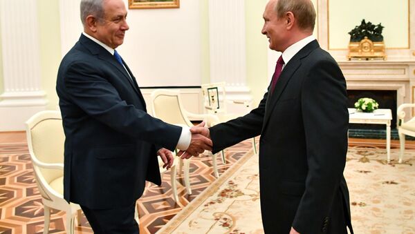 Vladimir Putin-Benyamin Netanyahu - Sputnik Türkiye