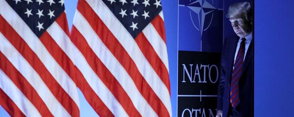 ABD Başkanı Donald Trump- NATO - Sputnik Türkiye