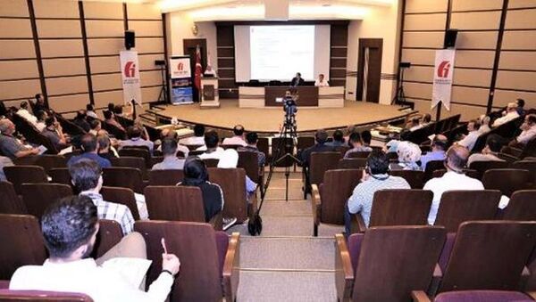 Gaziantep Ticaret Odası'nda Suriye uyruklu üyelere yönelik bilgilendirme semineri düzenlendi. - Sputnik Türkiye