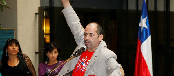 Kurtarılan Şilili madencilerden Mario Sepulveda - Sputnik Türkiye