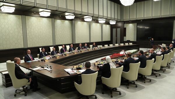 Cumhurbaşkanlığı sisteminin ilk kabine toplantısı - Sputnik Türkiye