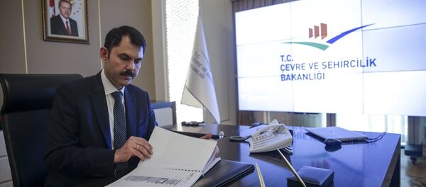 Çevre ve Şehircilik Bakanı olan Murat Kurum - Sputnik Türkiye