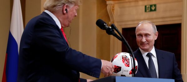 Rusya Devlet Başkanı Putin ve ABD Başkanı Donald Trump ortak basın toplantısı gerçekleştirdi - Sputnik Türkiye