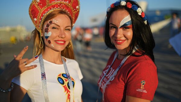 Most Beautiful Female Fans That Made World Cup Shine Even Brighter - Sputnik Türkiye