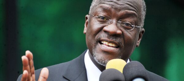 Tanzanya Devlet Başkanı John Pombe Magufuli Tanzanya Devlet Başkanı John Pombe Magufuli - Sputnik Türkiye
