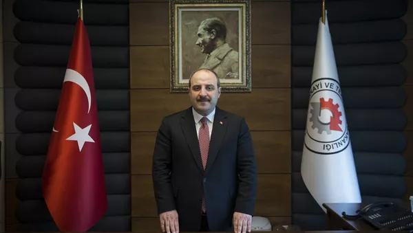 Sanayi ve Teknoloji Bakanı Mustafa Varank - Sputnik Türkiye