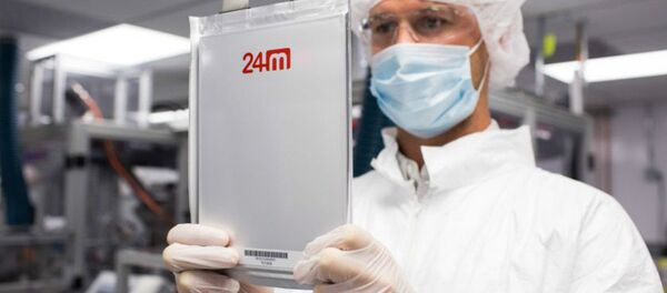 24M says its new lithium-ion battery - Sputnik Türkiye