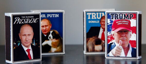 Helsinki'de Trump-Putin zirvesine özel kibrit paketleri piyasada - Sputnik Türkiye