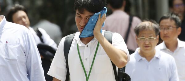 Japonya aşırı sıcakla boğuşuyor - Sputnik Türkiye
