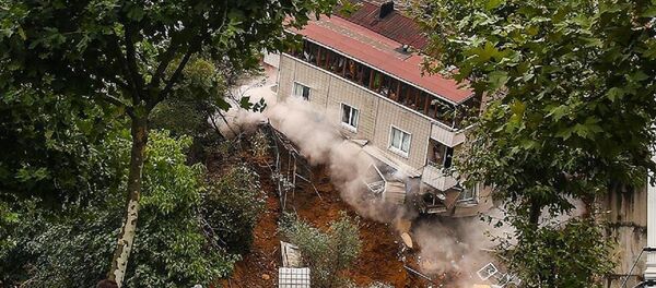 Beyoğlu, çöken bina - Sputnik Türkiye