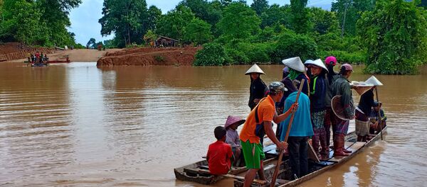Laos'ta baraj çöktü Laos'ta baraj çöktü - Sputnik Türkiye