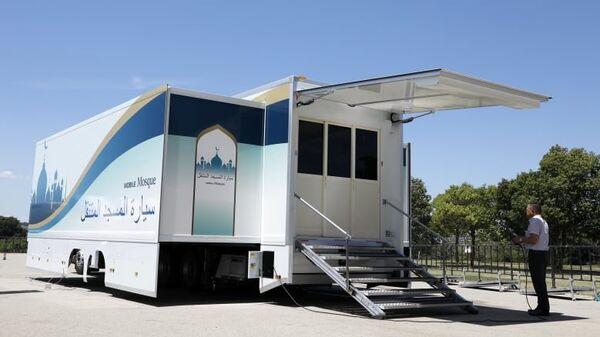 Japonya'da mobil cami - Sputnik Türkiye