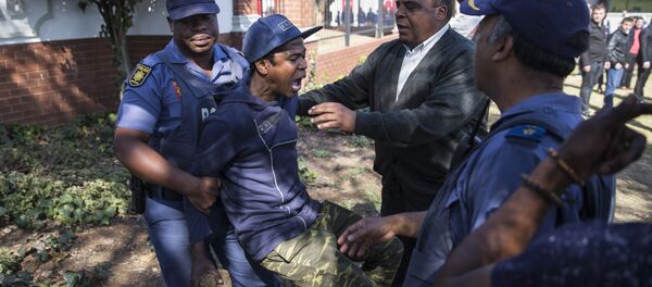 Cumhurbaşkanı Erdoğan'a, Güney Afrika'da protesto - Sputnik Türkiye