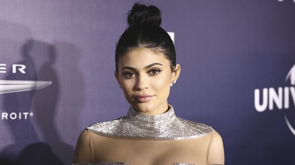 In this Jan. 8, 2017, file photo, Kylie Jenner arrives at the NBCUniversal Golden Globes afterparty at the Beverly Hilton Hotel in Beverly Hills, California. - Sputnik Türkiye