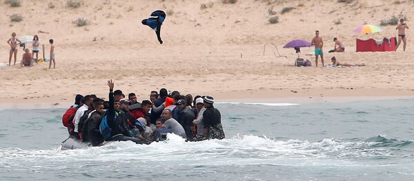 İspanya-Tarifa-Göçmenler - Sputnik Türkiye
