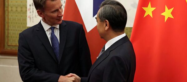 Pekin'de Jeremy Hunt-Wang Yi görüşmesi - Sputnik Türkiye