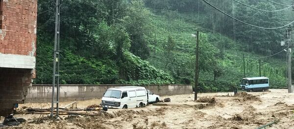 Rize, sel Rize, sel - Sputnik Türkiye