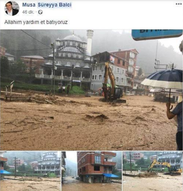 Belediye Başkanı Musa Süreyya Balcı'nın sosyal medya hesabından yaptığı paylaşım. - Sputnik Türkiye