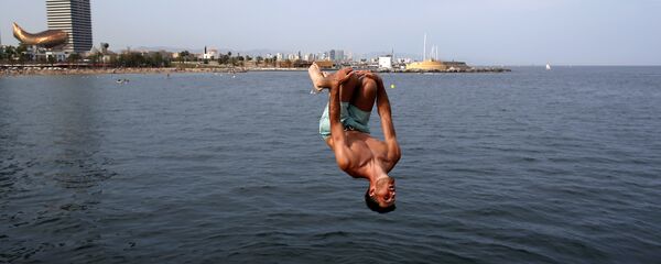 İspanya-Barcelona-Sıcak hava İspanya-Barcelona-Sıcak hava - Sputnik Türkiye