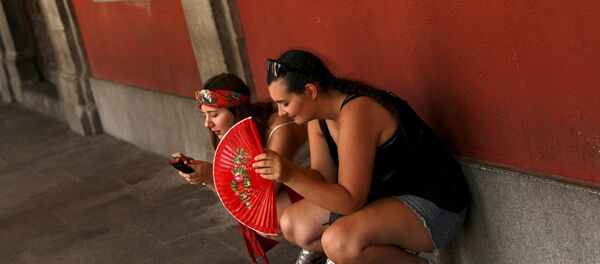 İspanya-Aşırı sıcaklar İspanya-Aşırı sıcaklar - Sputnik Türkiye