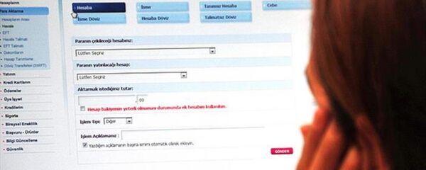 İnternet bankacılığı / Mobil bankacılık İnternet bankacılığı / Mobil bankacılık - Sputnik Türkiye