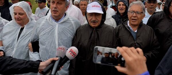 Muharrem İnce, adalet yürüyüşü - Sputnik Türkiye