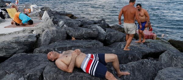 İstanbul- Sıcak hava - Sputnik Türkiye