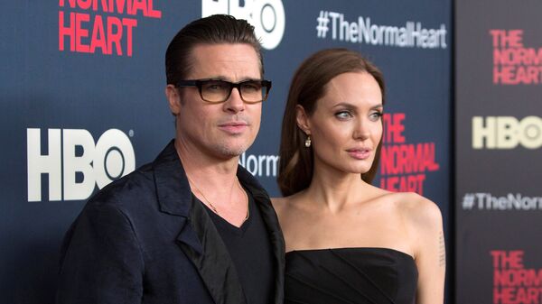 Brad Pitt ve Angelina Jolie - Sputnik Türkiye