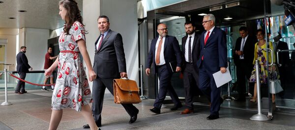 Washington'da ilk görüşmeyi tamamlayan Türk heyetinin temasları devam ediyor - Sputnik Türkiye
