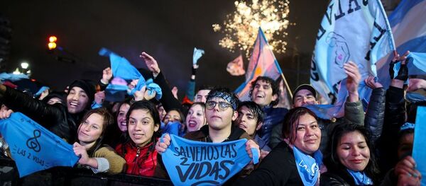 Anti kürtaj eylemcileri - Sputnik Türkiye