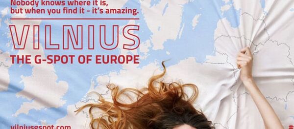 'Avrupa'nın G noktası Vilnius' reklamının posteri - Sputnik Türkiye