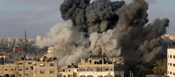 İsrail jetleri Gazze'yi vurdu - Sputnik Türkiye