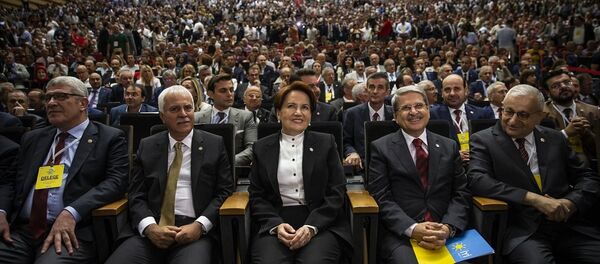 İYİ Parti Olağanüstü kurultayı-Meral Akşener İYİ Parti Olağanüstü kurultayı-Meral Akşener - Sputnik Türkiye