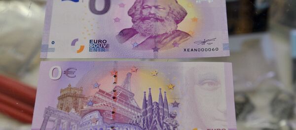 Karl Marx banknotu - Sputnik Türkiye
