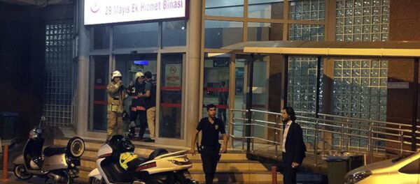 İstanbul Fatih'teki 29 Mayıs Hastanesi'nde yangın - Sputnik Türkiye