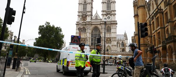 Londra'da parlamento binası bariyerlerine çarpan sürücü, 'terör suçları şüphesiyle' tutuklandı - Sputnik Türkiye